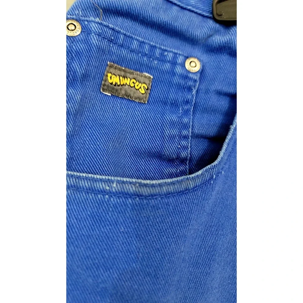 Vintage Umungus Introspect‎ Men's Blue Denim Jean Shorts, 90s Style, Size 40